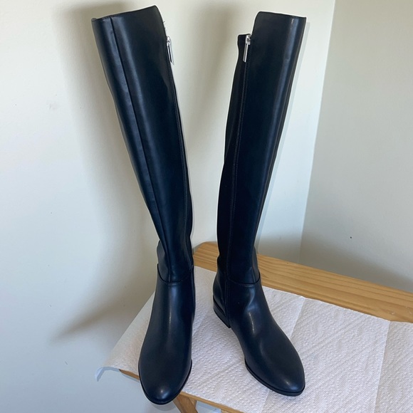 Michael Kors Bromley Over-the-Knee Boot Black Size 6.5 (no box) - Picture 1 of 9